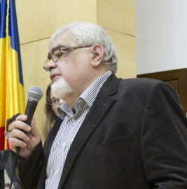 Andrei Plesu la Timisoara Foto Mirela Ciora Corcosa